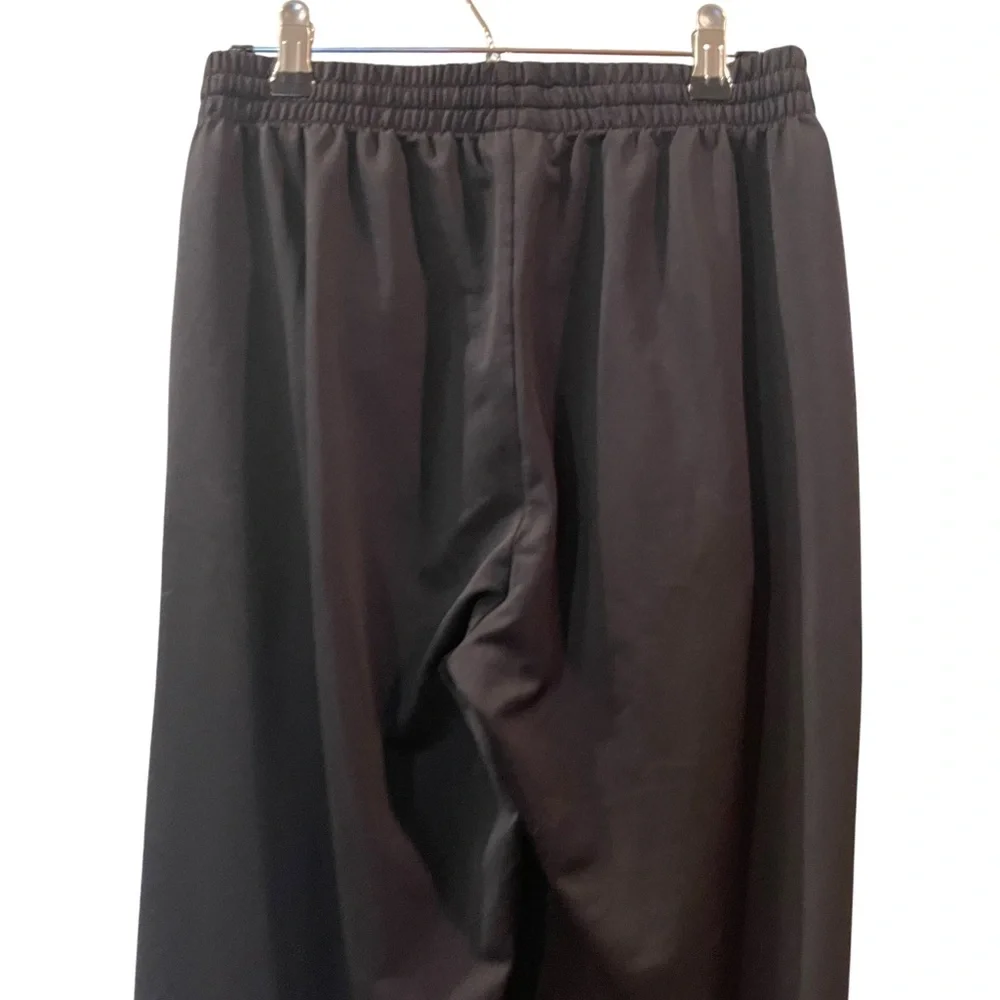 Victoria's Secret Pink Women’s High Waist Wide Leg Track Pant Black Size: Small - Picture 7 of 7